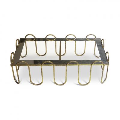 Jean Roy re Ondulation Coffee Table by Jean Royere