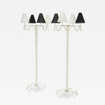 Jean Roy re Ondulation Standard Lamps
