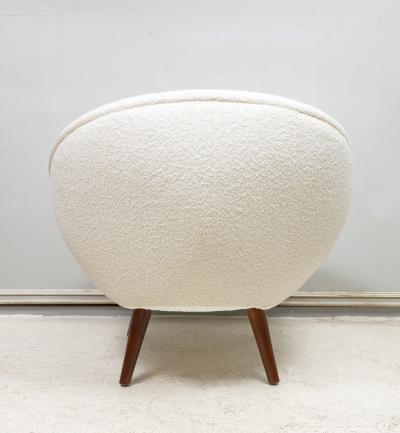 Jean Roy re Pair of Royere Re Edition Oeuf Lounge Chairs