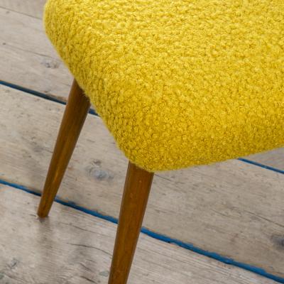 Jean Roy re Set of Armchair and Footstool in the style of Jean Roy re