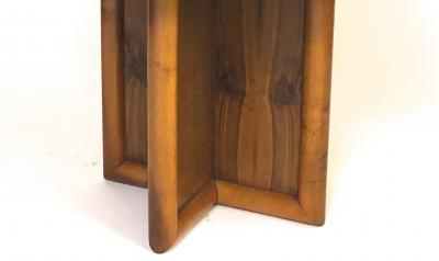 Jean Roy re jean Royere for gouffe rare coffee table with sturdy cylinder accent base