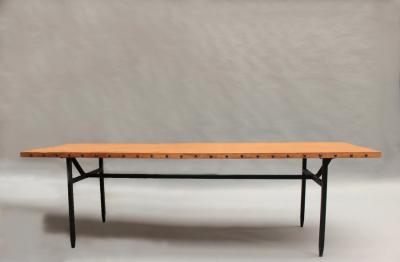 Jean Touret French 1960s Dining Table by Jean Touret the Artisans of Marolles