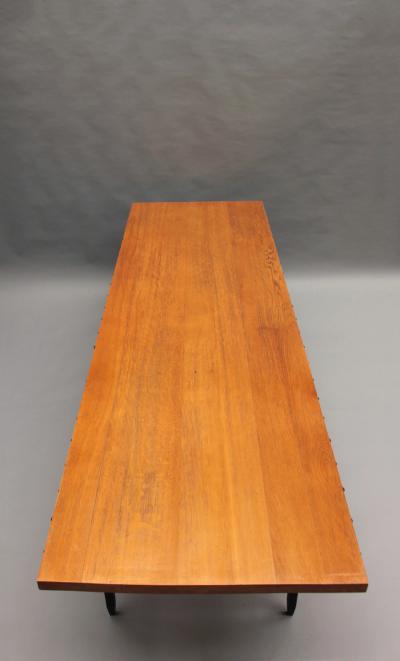 Jean Touret French 1960s Dining Table by Jean Touret the Artisans of Marolles