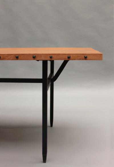 Jean Touret French 1960s Dining Table by Jean Touret the Artisans of Marolles