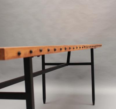 Jean Touret French 1960s Dining Table by Jean Touret the Artisans of Marolles