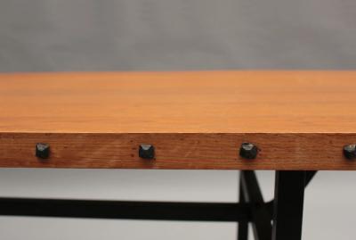 Jean Touret French 1960s Dining Table by Jean Touret the Artisans of Marolles