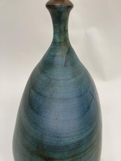 Jean de Lespinasse 1950s Studio pottery Ceramic lamp by Jean De Lespinasse
