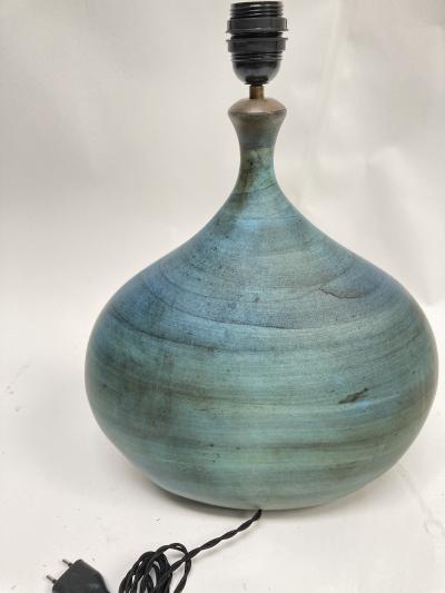 Jean de Lespinasse 1950s Studio pottery Ceramic lamp by Jean De Lespinasse