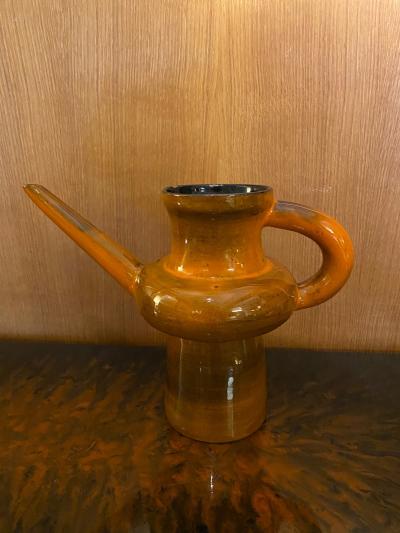 Jean de Lespinasse Ceramic Vase Arrosoir Vallauris France 1960s