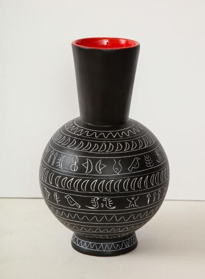 Jean de Lespinasse SET OF THREE VASES BY JEAN DE LESPINASSE