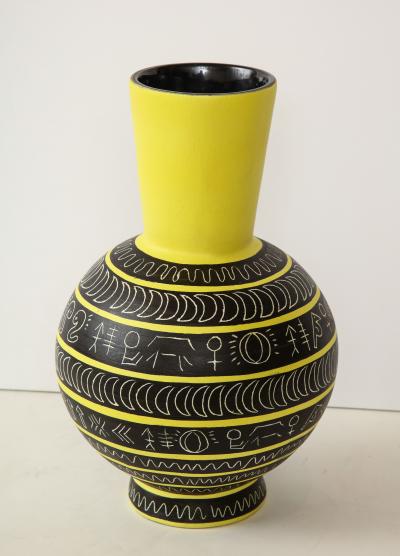 Jean de Lespinasse SET OF THREE VASES BY JEAN DE LESPINASSE