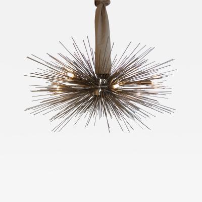 Jean de Merry Eight Light Lumiere Chandelier by Jean De Merry