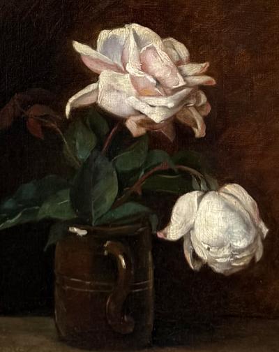 Jean or John Paul Selinger Still Life with Roses 