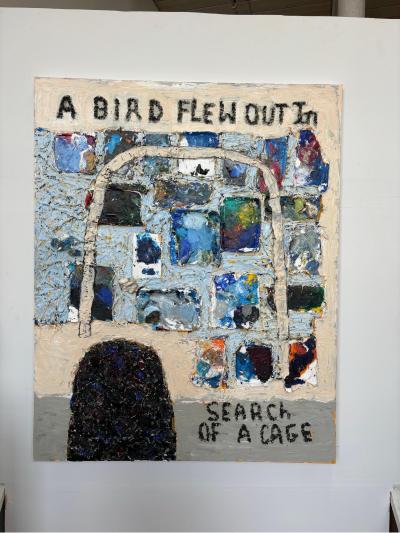 Jeanne Gentry Keck A Bird Flew Out In Search of a Cage