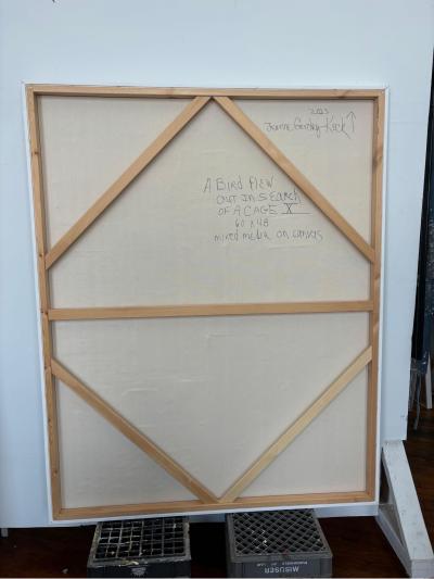 Jeanne Gentry Keck A Bird Flew Out In Search of a Cage