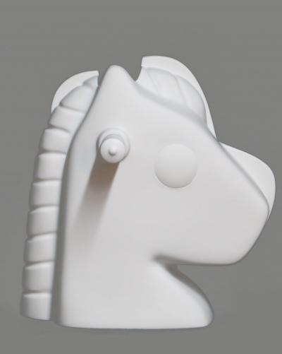 Jeff Koons Split Rocker Vase