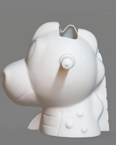 Jeff Koons Split Rocker Vase