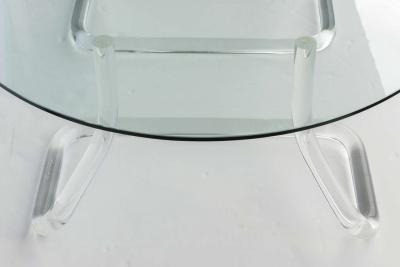 Jeff Messerschmidt Jeff Messerschmidt 1972 2000 Series Pipeline Lucite Coffee Table