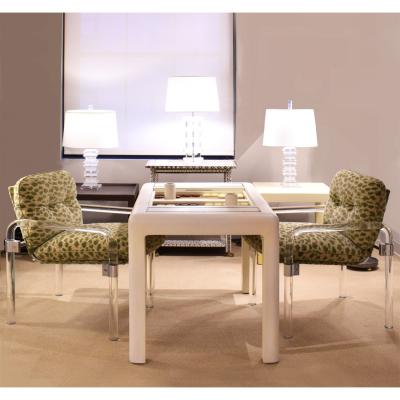 Jeff Messerschmidt Jeff Messerschmidt Pair of Pipe Line II Chairs in Molded Lucite 1977