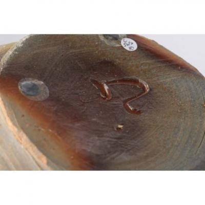 Jeff Shapiro Large Art Pottery Vase in the Japanese Taste by Jeff Shapiro Circa 1990