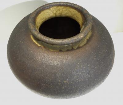 Jeff Shapiro Large Art Pottery Vase in the Japanese Taste by Jeff Shapiro Circa 1990