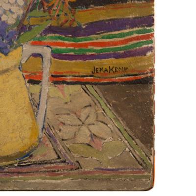 Jeka Kemp Scottish 1876 1966 No 6 Fleurs Signed Still Life