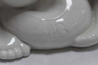 Jens Peter Dahl Jensen 1960s Dahl Jensen Danish Porcelain Sculpture