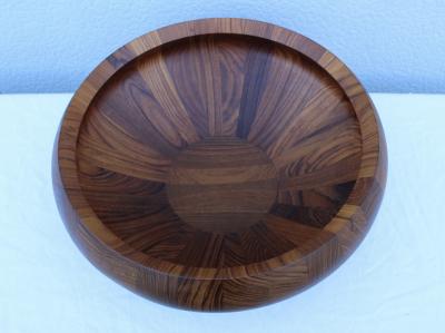 Jens Quistgaard 1960s Jens Quistgaard For Dansk Large Teak Salad Bowl