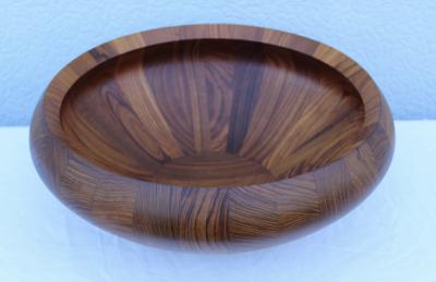 Jens Quistgaard 1960s Jens Quistgaard For Dansk Large Teak Salad Bowl