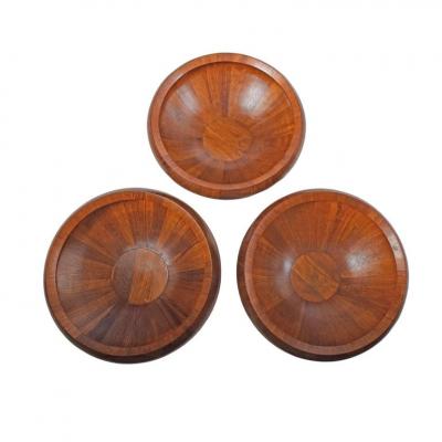 Jens Quistgaard Jens H Quistgaard Large Teak Bowls for Dansk