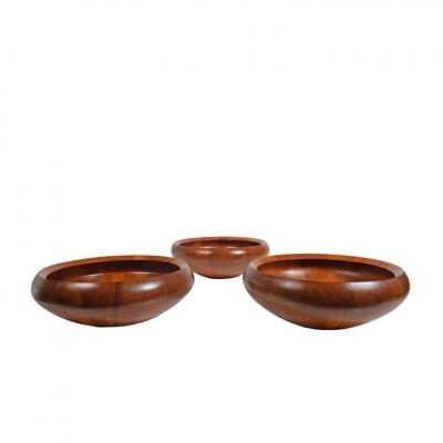 Jens Quistgaard Jens H Quistgaard Large Teak Bowls for Dansk