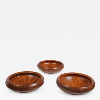 Jens Quistgaard Jens H Quistgaard Large Teak Bowls for Dansk