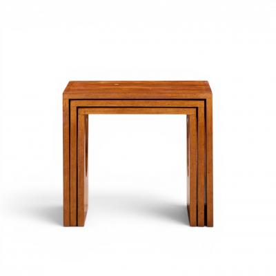 Jens Quistgaard Jens Quistgaard Mid Century Danish Teak Nesting Tables Set of 3