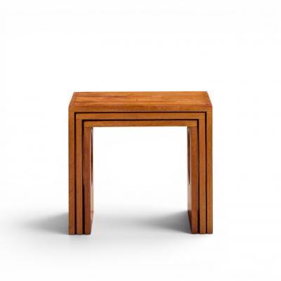 Jens Quistgaard Jens Quistgaard Mid Century Danish Teak Nesting Tables Set of 6