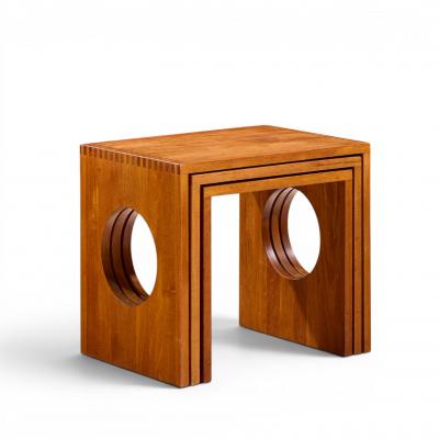 Jens Quistgaard Jens Quistgaard Mid Century Danish Teak Nesting Tables Set of 6