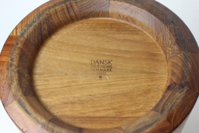 Jens Quistgaard Jens Quistgaard Scandinavian Modern Teak Wine Cooler Ice Bucket 1960 Denmark