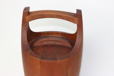 Jens Quistgaard Jens Quistgaard Scandinavian Modern Teak Wine Cooler Ice Bucket 1960 Denmark