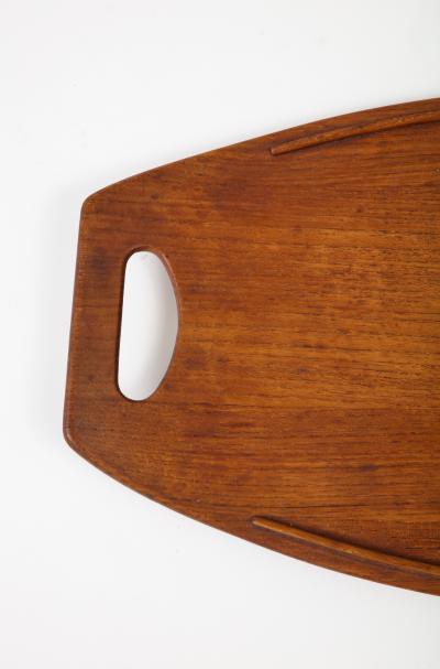 Jens Quistgaard Mid Century Teak Tray by Jens Quistgaard for Dansk Denmark c 1950
