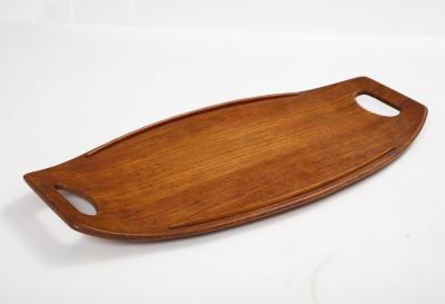 Jens Quistgaard Mid Century Teak Tray by Jens Quistgaard for Dansk Denmark c 1950