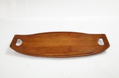 Jens Quistgaard Mid Century Teak Tray by Jens Quistgaard for Dansk Denmark c 1950