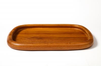 Jens Quistgaard Oval Teak Tray be Jens Quistgaard for Dansk