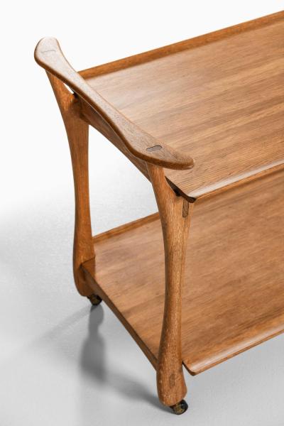 Jens Quistgaard Scandinavian Modern Oak Trolley 1950s