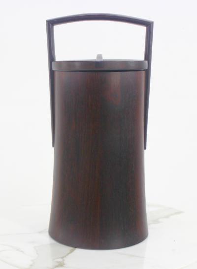 Jens Quistgaard Scandinavian Modern Rarewoods Icebucket Designed by Jens Quistgaard for Dansk