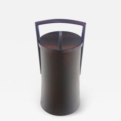 Jens Quistgaard Scandinavian Modern Rarewoods Icebucket Designed by Jens Quistgaard for Dansk