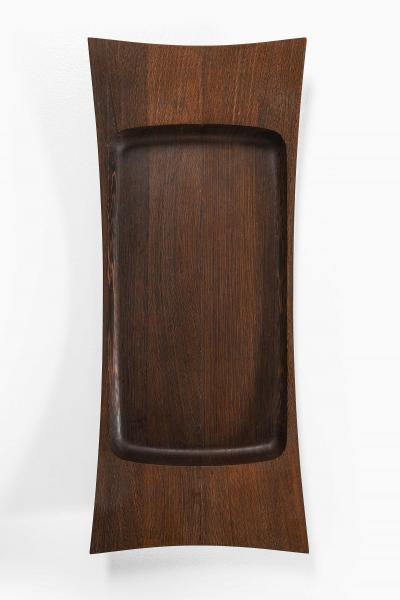 Jens Quistgaard Scandinavian Modern Tray in Weng by Jens Quistgaard 1950s