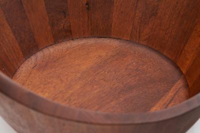 Jens Quistgaard Staved Teak Bowl for Dansk Design Denmark 1950s