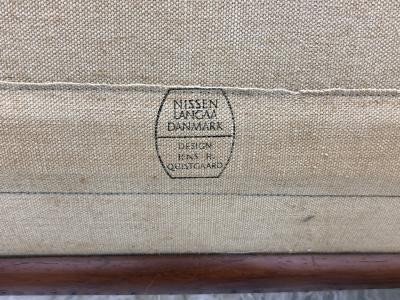 Jens Quistgaard Stokkestol Chair Jens Quistgaard for Nissen Langaa Rosewood Sheepskin 1960s