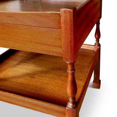 Jens Quistgaard Unique Pair of Lamp Tables by Jens Quistgaard