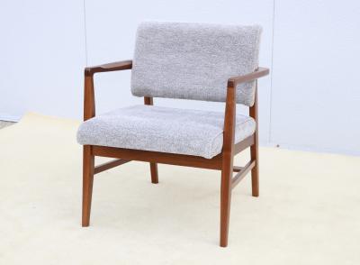 Jens Risom 1960s Jens Risom Walnur Arm Chair