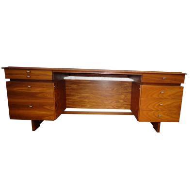 Jens Risom 79 Danish Jens Risom Style Mid Century Modern Rosewood Desk